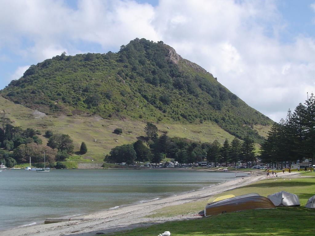 Seagulls Pensión Mount Maunganui Exterior foto